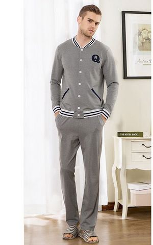 SL80014-1  Garment for Outer Wear Sports Pure Cotton Pajamas